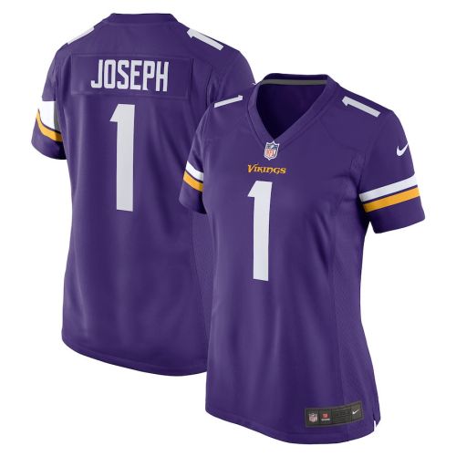 Greg Joseph 1 Minnesota Vikings Women Game Jersey - Purple