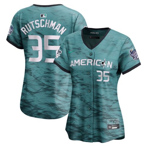 Adley Rutschman 35 American League Women's 2023 MLB All-Star Game Limited Jersey - Teal