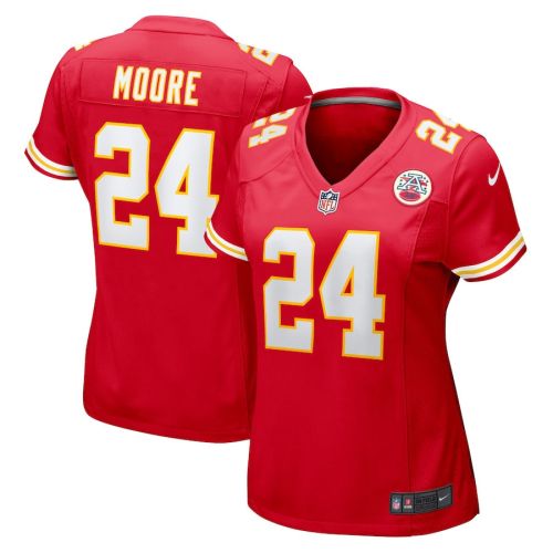 Skyy Moore Kansas City Chiefs Women's Game Player Jersey - Red