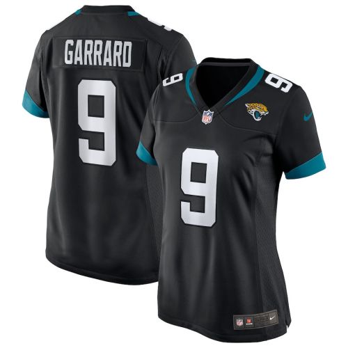 David Garrard 9 Jacksonville Jaguars Women Game Retired Jersey - Black