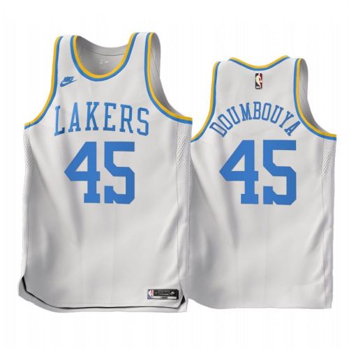 Sekou Doumbouya 45 Los Angeles Lakers 2022-23 Classic Edition White Jersey - Men Jersey