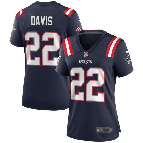 Cody Davis 22 New England Patriots Women Game Jersey - Navy