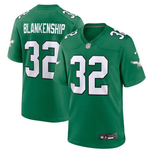 Reed Blankenship 32 Philadelphia Eagles Alternate Game Men Jersey - Kelly Green