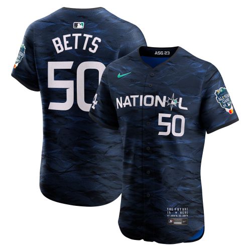 Mookie Betts 50 National League 2023 MLB All-Star Game Vapor Elite Jersey - Royal