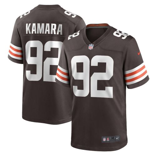 Sam Kamara 92 Cleveland Browns Men's Team Game Jersey - Brown