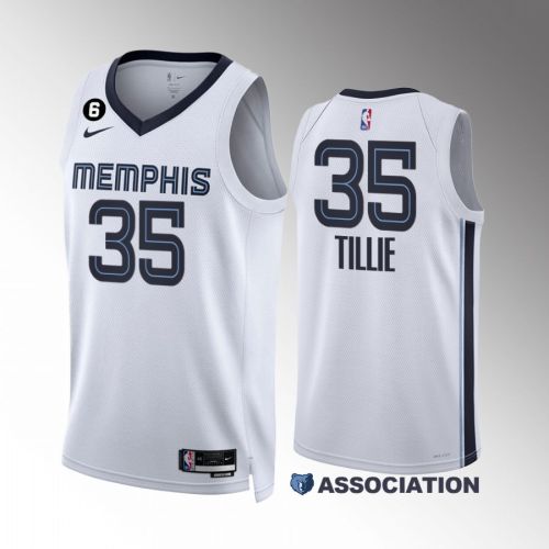 Killian Tillie 35 Memphis Grizzlies 2022-23 Association Edition White Jersey