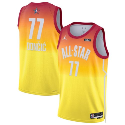 Luka Doncic 77 2023 NBA All-Star Game Swingman Jersey - Orange