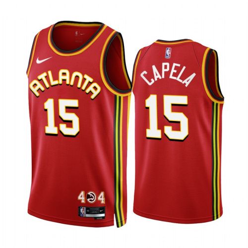 Clint Capela 15 2022-23 Atlanta Hawks Red Icon Edition Jersey