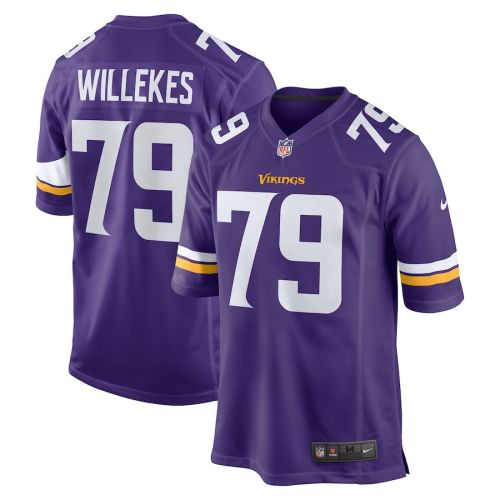 Kenny Willekes 79 Minnesota Vikings Men Game Jersey - Purple