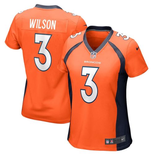 Russell Wilson Denver Broncos Women's Game Jersey - Orange Jersey