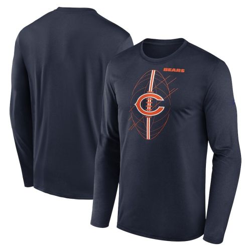 Chicago Bears Legend Icon Long Sleeve T-Shirt - Navy