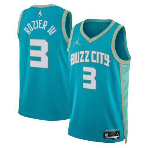 Terry Rozier III 3 Charlotte Hornets 2023/24 City Edition Swingman Jersey - Teal