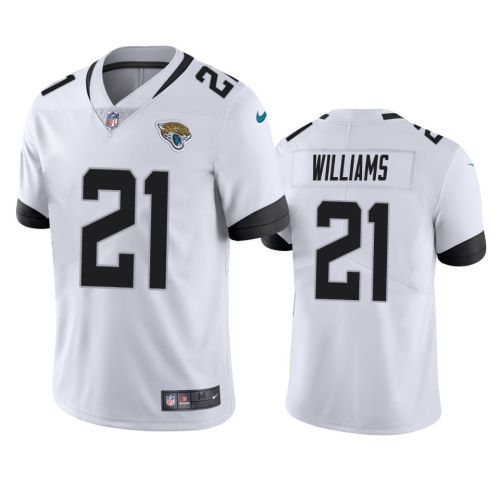 Jacksonville Jaguars Darious Williams 21 White Vapor Limited Jersey - Men's