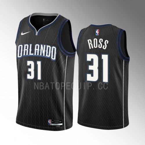 Terrence Ross 31 2022-23 Orlando Magic Black City Edition Men Jersey Swingman