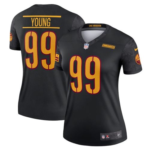 Chase Young 99 Washington Commanders Women's Alternate Legend Jersey - Black