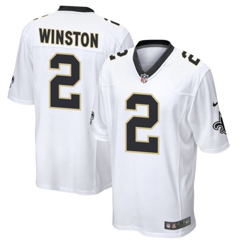 Jameis Winston 2 New Orleans Saints Men Game Jersey - White