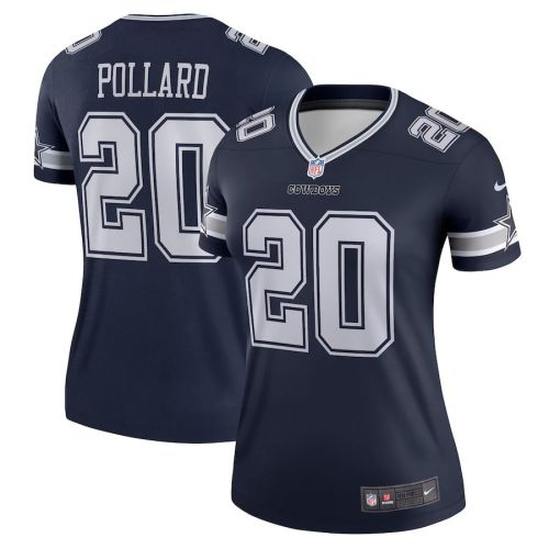 Tony Pollard 20 Dallas Cowboys Women Legend Jersey - Navy