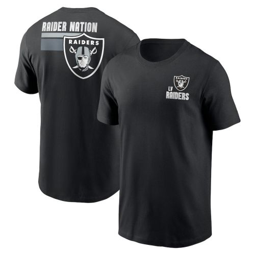 Las Vegas Raiders Blitz Essential T-Shirt - Black