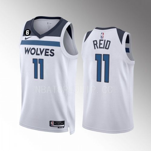 Naz Reid 11 Minnesota Timberwolves 2022-23 Association Edition White Men Jersey Swingman