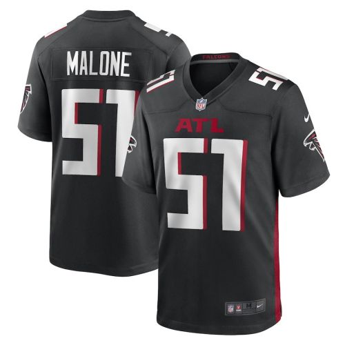 DeAngelo Malone Atlanta Falcons Game Player Jersey - Black