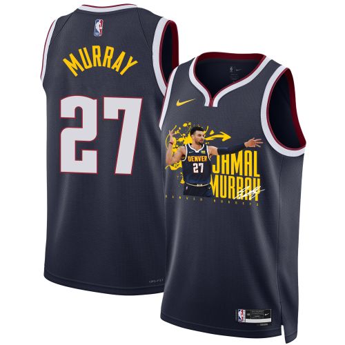 Jamal Murray 27 Denver Nuggets Rising Star 2023 NBA Champions Swingman Jersey - Black