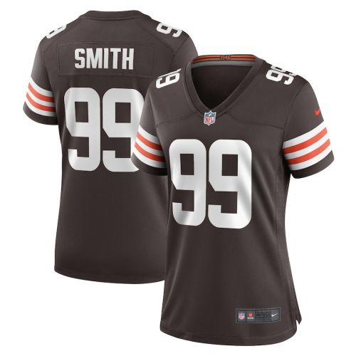 Za'Darius Smith 99 Cleveland Browns Women Team Game Jersey - Brown