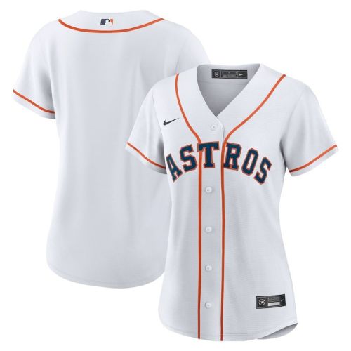 Houston Astros Women's Home Blank Jersey - White