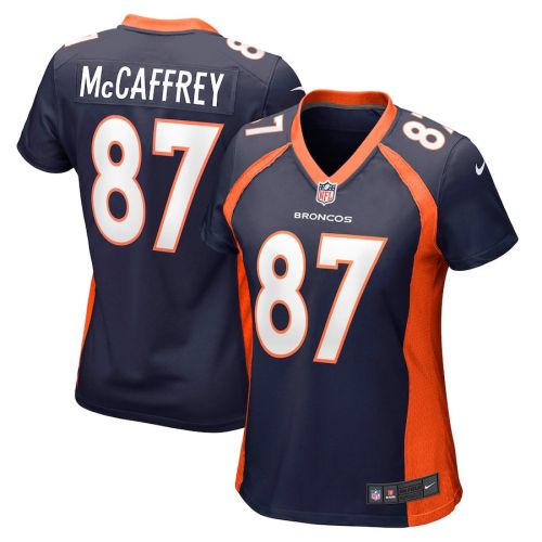 Ed McCaffrey 87 Denver Broncos Women Retired Jersey - Navy