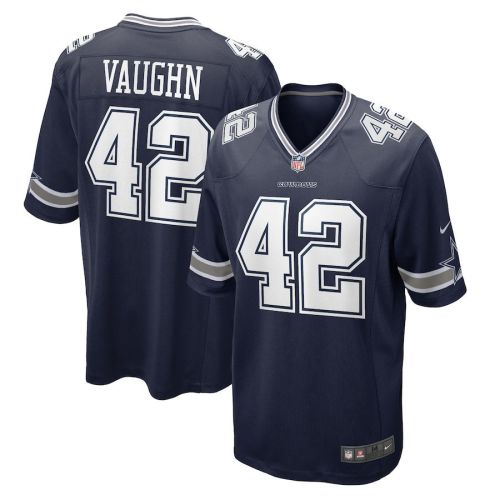 Deuce Vaughn 42 Dallas Cowboys Game Men Jersey - Navy