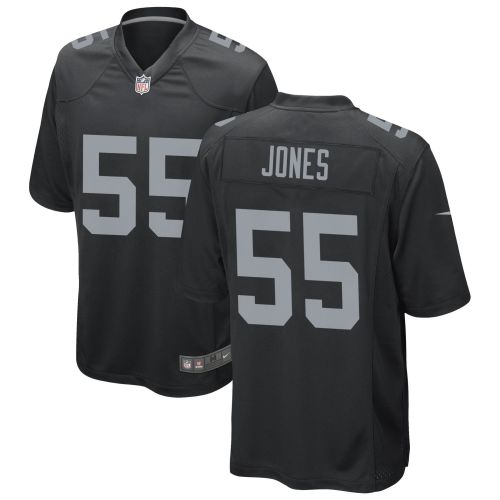 Las Vegas Raiders Chandler Jones 55 Game Jersey - Black Jersey