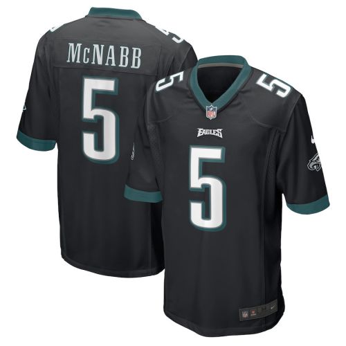 Donovan McNabb 5 Philadelphia Eagles Retired Jersey - Black