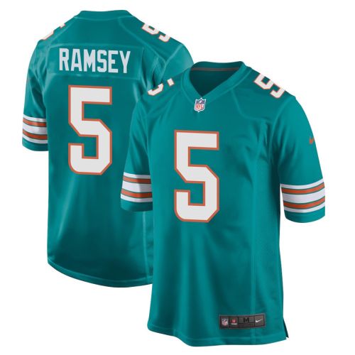 Jalen Ramsey 5 Miami Dolphins Alternate Game Men Jersey - Aqua