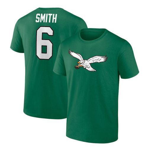 DeVonta Smith 6 Philadelphia Eagles Fanatics Unisex T-Shirt - Green