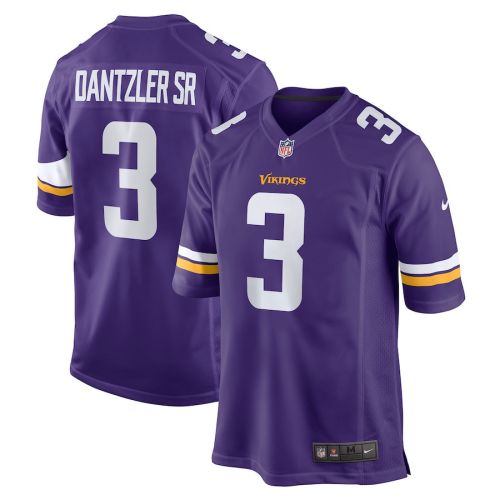 Cameron Dantzler 3 Minnesota Vikings Game Jersey - Purple