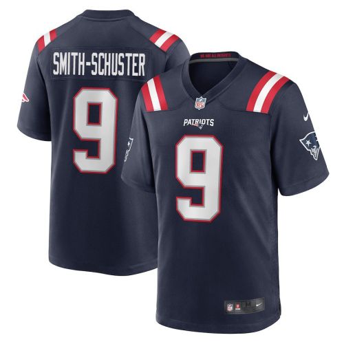 JuJu Smith-Schuster 9 New England Patriots Men Game Jersey - Navy