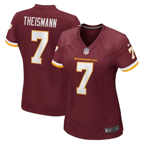 Joe Theismann 7 Washington Commanders Football Team Women Game Jersey - Burgundy