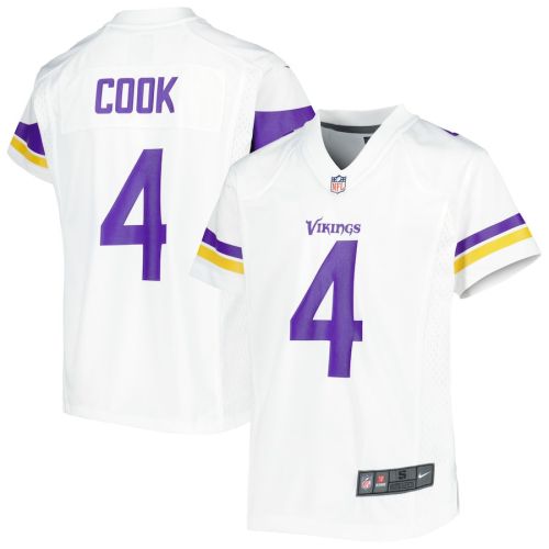 Dalvin Cook 4 Minnesota Vikings YOUTH Game Jersey - White