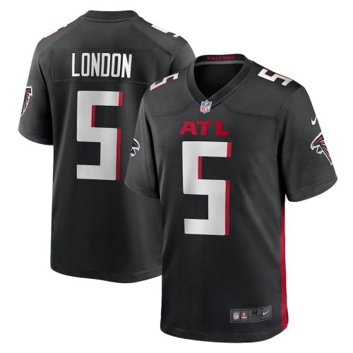 Drake London 5 Atlanta Falcons Men's Game Jersey - Black