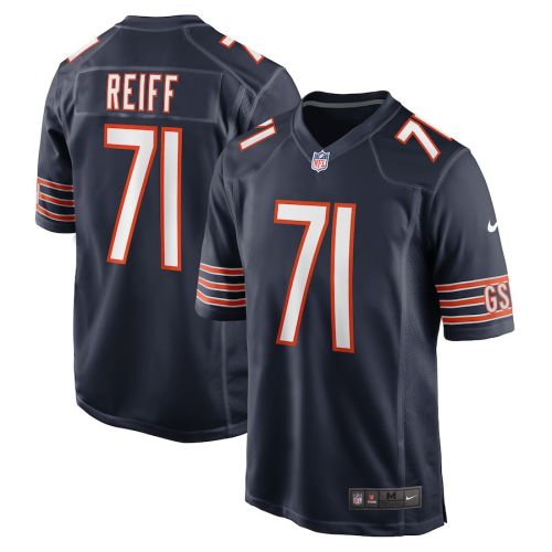 Riley Reiff Chicago Bears Game Player Jersey - Navy