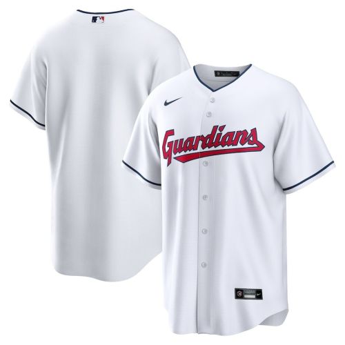 Cleveland Guardians Home Blank Men Jersey - White