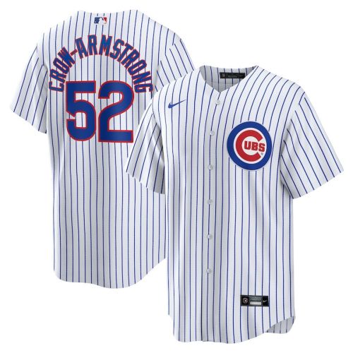 Pete Crow-Armstrong 52 Chicago Cubs Home Men Jersey - White