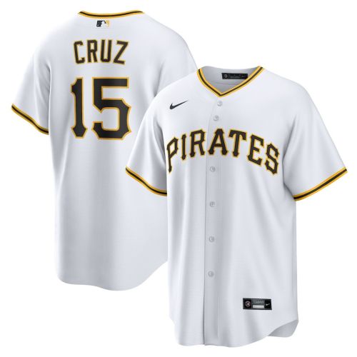 Oneil Cruz 15 Pittsburgh Pirates Home Men Jersey - White