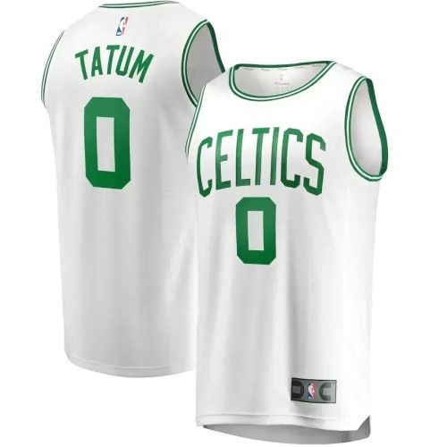 Jayson Tatum Boston Celtics Fast Break Player Jersey - Association Edition - White