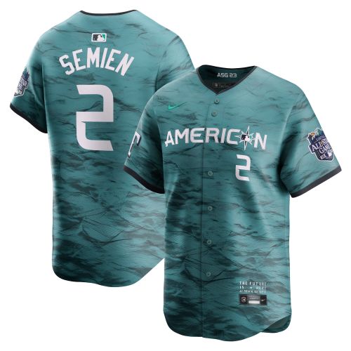 Marcus Semien 2 American League 2023 MLB All-Star Game Limited Jersey - Teal