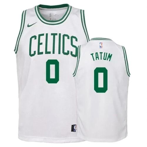 Youth Celtics Jayson Tatum 0 Association White Jersey