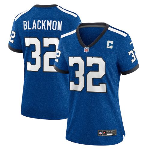 Julian Blackmon 32 Indianapolis Colts Indiana Nights Alternate Game Women Jersey - Royal