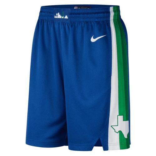 Dallas Mavericks 2022/23 City Edition Swingman Shorts - Blue