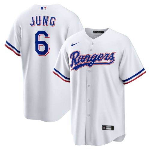 Josh Jung 6 Texas Rangers Men Jersey - White