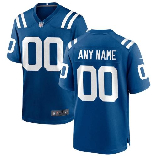 Indianapolis Colts Custom Game Jersey - Royal