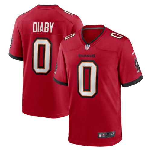 YaYa Diaby 0 Tampa Bay Buccaneers Men Game Jersey - Red